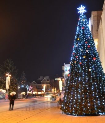 Коледните светлини грейнаха във Велико Търново