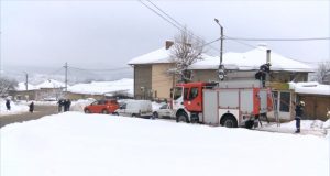 Снегорин спука газопровод във Велико Търново