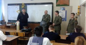 Рекламна кампания на НВУ ,,Васил Левски‘‘- Велико Търново в средни училища от гр. Варна